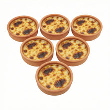 Terrakotta Schalen 250 ml mit Süßspeise – 6er Set für Dessert und Servieren