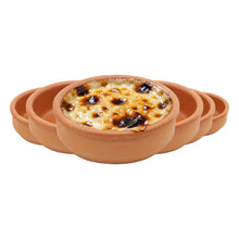 Terrakotta Schalen 6er Set Naturton für Familie und Gäste