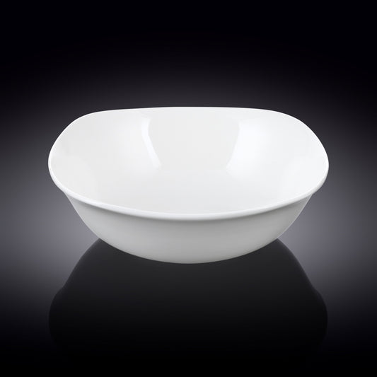 Wilmax Schale 1300 ml 21,5 × 21,5 cm 2er-Set Weiß Porzellan