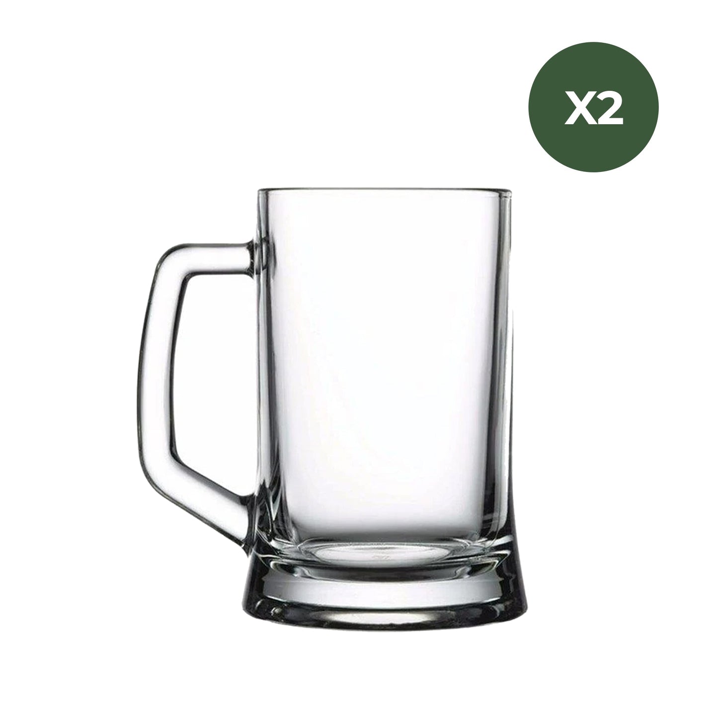 Pasabahce Biersiedel 660 ml 2er Packung für Bier Radler und Softdrinks