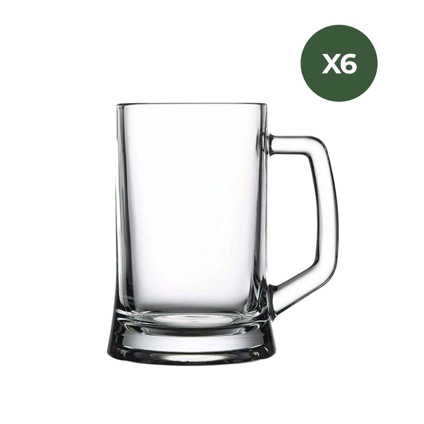 Pasabahce Biersiedel 660 ml als 6er Set für Home Bar und Gäste