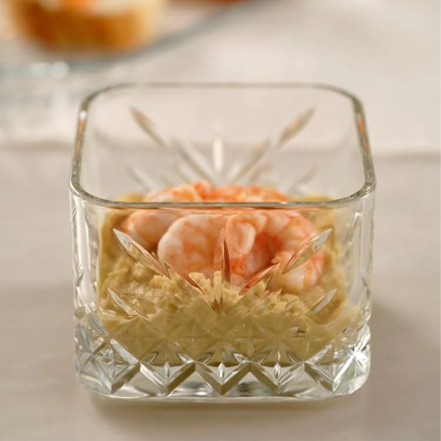 Pasabahce Timeless Schale 235 ml Nahaufnahme – elegantes Pressglas für Desserts